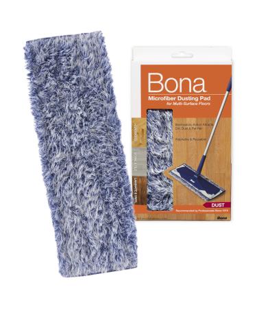 Bona Microfiber Dusting Pad, for Hardwood and Hard-Surface Floors, fits Bona Family of Mops
