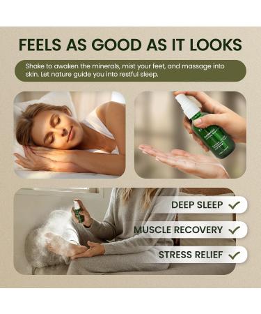 ESTEL MAGNESIO Mineral Night Mist Pure Zechstein Sea Magnesium Blend with Lavender, Frankincense & Copaiba Fast-Absorbing Aromatic Body Mist Vegan & Clean Nighttime Ritual - Buy Online on GoSupps.com