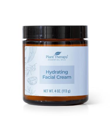 Plant Therapy Hydrating Facial Cream 4 oz Softens the Appearance of Fine Lines and Wrinkles Luxuriously Creamy Yet Absorbs Quickly Leaves Skin Feeling Silky Soft