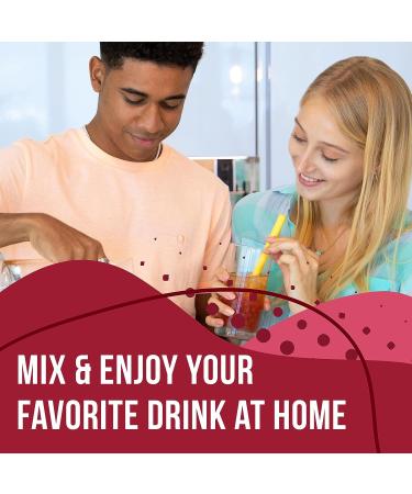 Pomegranate Popping Boba Pearls for Bubble Tea - 450gm | The Inspire Food Company | Vegan & Gluten-Free - Buy Online on GoSupps.com