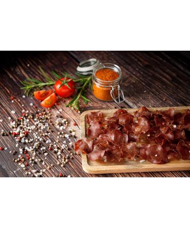 Craftsman Beef Chips | 100% Smoked & Crispy Jerky | Protein-Rich Gluten-Free Meat Snack (30g) | Perfect for Parties | Delicious Wafer-Thin Beef Snacks - Buy Online on GoSupps.com