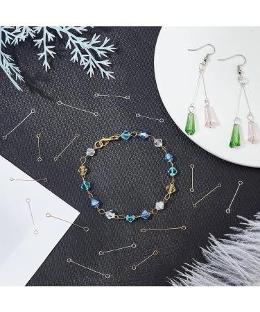 Arricraft 840 Pcs Stainless Steel Eye Pins - Multi-Size Loop Pins for Jewelry Making - Buy Online on GoSupps.com
