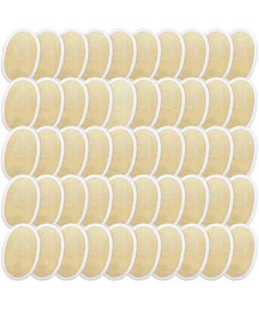 50 Pieces Exfoliating Loofah Pad Body Scrubber Bath Shower Loofah Sponge Pad Natural Exfoliating Scrubber Luffa Brush Close to Skin for Men Women Shower Bath and Spa - Buy Online on GoSupps.com