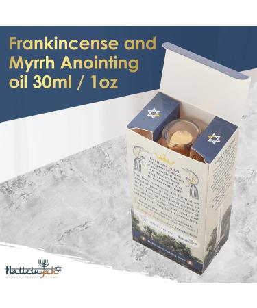 HalleluYAH Anointing Oil from Israel - Frankincense & Myrrh Anointing Oil from Jerusalem | Total Amount 1oz - Buy Online on GoSupps.com