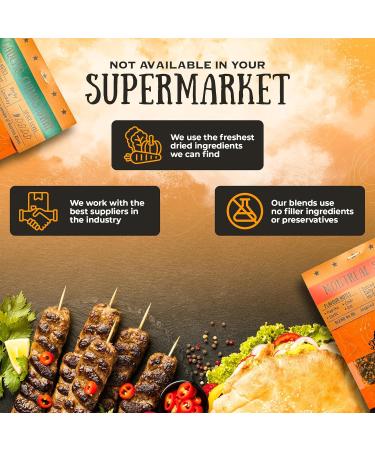 Authentic Asian Street Food Collection | Handcrafted Spice Mixtures & Handicrafts | Spice Cartell - 4x35G Eco-Friendly Bags - Buy Online on GoSupps.com