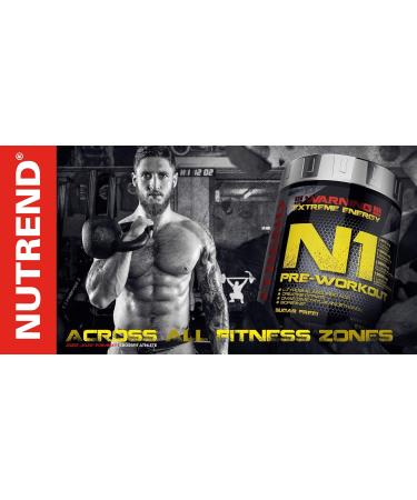  NUTREND Nutrend - N1 Pre Workout (510g) - PreWorkout - Boost strength and endurance - Grapefruit - Buy Online on GoSupps.com