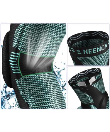 NEENCA Knee Brace Support with Gel Pad & Stabilizers - XL C Blue - Buy Online on GoSupps.com