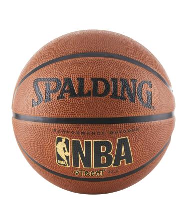 Spalding Street Outdoor Basketball 2021 Version Official Size 7, 29.5" Orange