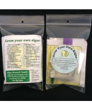 Algae Research Supply Algae Culture Kit Spirulina Perfect for School Science Fairs/Projects Experiments & Classrooms - Buy Online on GoSupps.com