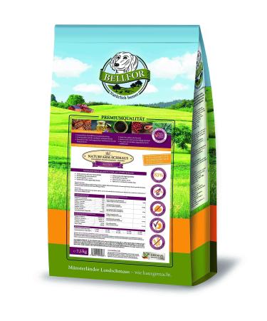 Bellfor Naturfarm-Schmaus Mini Hypoallergenic Grain-Free Dog Food with Insects 7.5 kg - for Small Breeds