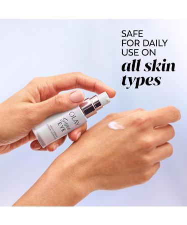 Olay Super Eye Daily Serum with Vitamin C Caffeine Aloe Vera Niacinamide and Amino Peptide 5-in-1 Eye Serum 13.5 mL Fragrance Free 13.5 ml (Pack of 1) - Buy Online on GoSupps.com