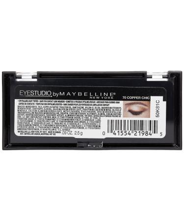 Maybelline New York Color Plush Silk Eyeshadow Copper Chic 70 - 0.09 oz - Buy Online on GoSupps.com