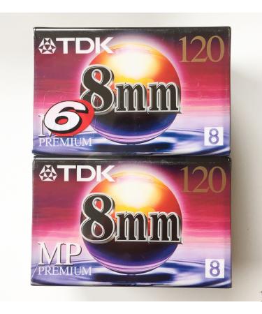 TDK P6-120 HS video Tape (6-Pack) (Discontinued by Manufacturer)