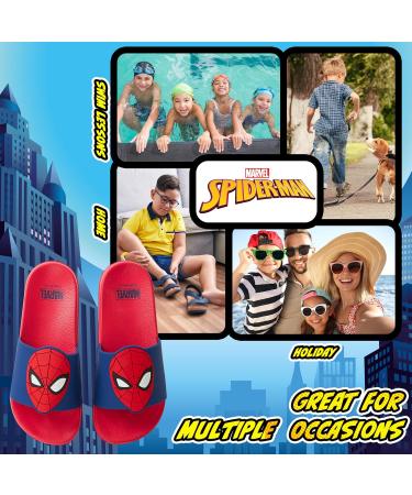 Buy Marvel Sandals for Kids | Official Children s Beach & Bathing Shoes - Red & Blue EU 31 - Buy Online on GoSupps.com