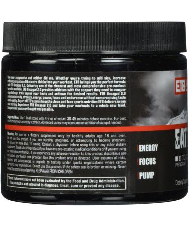 ETB Eat The Bear Uncaged 2.0 Supplement - Mango Flavor 250g | International Shipping Available - Buy Online on GoSupps.com