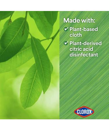 Clorox Plant-Based Disinfecting Wipes Lemon Zest 75ct - Eco-Friendly Cleaning Solution - Buy Online on GoSupps.com