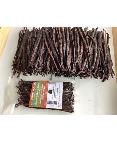 2oz Madagascar Organic Vanilla Beans Extract Exclusive Grade B. Certified USDA Organic | Weight - 2 Ounces (1/8 Lb) by FITNCLEAN VANILLA Bulk Dry NON-GMO Pods - Buy Online on GoSupps.com