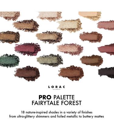 LORAC PRO Fairytale Forest Eyeshadow Palette - Matte & Shimmer Makeup, Glitter, Mirror Compact - Cruelty Free, Gluten Free, Vegan - Buy Online on GoSupps.com
