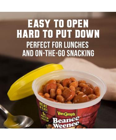 Van Camp's Beanee Weenee Original Flavor Microwavable Cups 7.25 oz. (12 Pack) - Buy Online on GoSupps.com