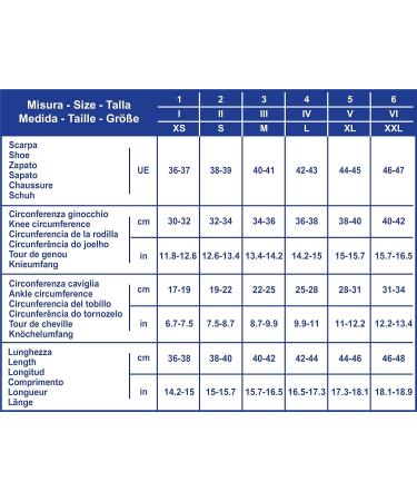 SCUDOTEX Men's Knee Highs - 280 Denier Compression Socks (Medium 18-21 mm) in Black - Great Recovery Fit for Enhanced Comfort - Buy Online on GoSupps.com