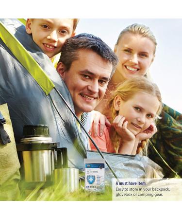 6 Pack Emergency Mylar Thermal Blankets - Space Blanket Survival Kit for Outdoors, Camping, Hiking, and Car Emergencies - Buy Online on GoSupps.com