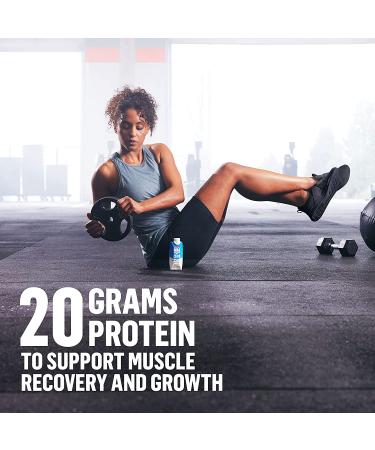 Muscle Milk Zero Protein Shake  Vanilla Crme  11 Fl Oz Carton  12 Pack  20g Protein  Zero Sugar  100 Calories  Calcium  Vitamins A  C & D  4g Fiber  Energizing Snack  Packaging May Vary 12 Count (Pack of 1) - Buy Online on GoSupps.com