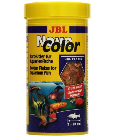 JBL NovoColor 30157 Complete food for colorful aquarium fish flakes 250 ml 45 g (1 pack) NovoColor