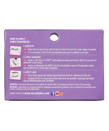Kiss I Envy So Wispy 02 Lashes - Premium Black Eyelashes for Stunning Volume & Length | Shop Internationally - Buy Online on GoSupps.com