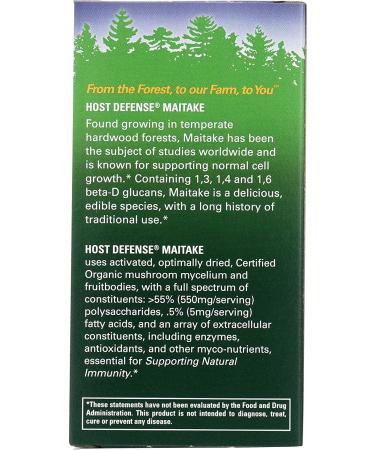 Fungi Perfecti Maitake 120 Veggie Caps - Immune Support & Health Boost - Buy Online on GoSupps.com