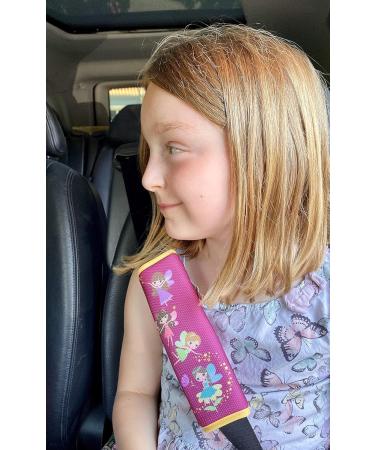 HECKBO 2X Fairy Kids Seat Belt Pads - Seat Belt Protectors for Car Booster Seats - 2 Pieces - Buy Online on GoSupps.com
