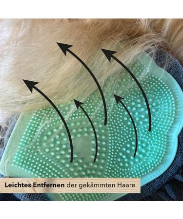 Premium 2-in-1 Cat Grooming Glove | Brush & Massage for Cats | International Shipping Available - Buy Online on GoSupps.com