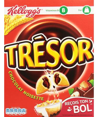Kellogg's Treasure Chocolate Hazelnut Cereal 400g