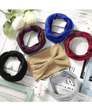 African Headbands Set - 6 Multicolor Knotted Hairbands for Women & Girls - Buy Online on GoSupps.com