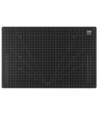 XNM Creations Premium Self Healing Cutting Mat - 24 Inches by 36 inches - A1, 3 Layer Quality PVC Construction - Dual Sided, Imperial and Metric Grid Lines - Perfect for Cutting, Sewing, and Crafts 24 x 36