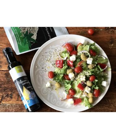 Elixi Organic Cold Pressed Linseed Oil - Omega-3 & Omega-6 Fatty Acids - 250ml Glass Bottle - International Shipping - Buy Online on GoSupps.com