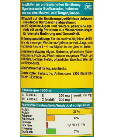 JBL NovoMalawi Complete Food for Algae-Eating Cichlids - 250ml Flakes - International Shipping - Buy Online on GoSupps.com