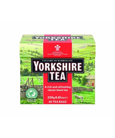 Taylors of Harrogate Yorkshire Red,- 80 Teabags - Buy Online on GoSupps.com