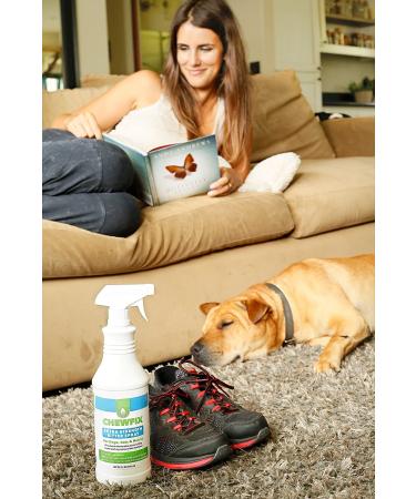 Chewfix Bitter Spray 8oz - No-Stain Pet Anti Chew Repellent for Cat & Dog Training - Stop Chewing with 365 Day Guarantee - Buy Online on GoSupps.com