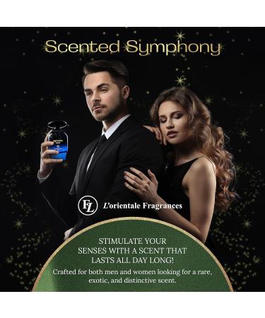 L'Orientale Fragrances Night De Paris in Motion 100ml / 3.3oz - Oil-Based Perfumes for Women & Men Unisex Amber Vanilla Eau de Parfum w/Bergamot - Long-Lasting Up to 24 Hours Ideal for All Seasons - Buy Online on GoSupps.com