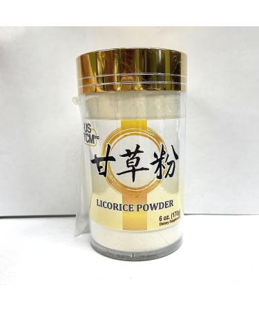 USTCM Licorice Powder Glycyrrhiza Powder Gan Cao Powder 120mesh (6oz)