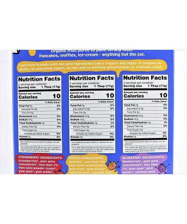 Edible Organic Noshi Food Paint For Kids - Edible Paint - Buy Online on GoSupps.com