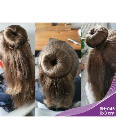 Buy WIG me up RH-046 Black Dutt Pillow - 6x3 cm for Perfect Hair Volume & Styling | International Shipping Available - Buy Online on GoSupps.com