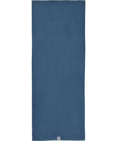 Gaiam Mat-Sized Yoga Towel | Active Dry Microfiber | Non-Slip & Moisture-Wicking | 70 x 26 | Lake - Buy Online on GoSupps.com