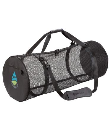 Skog  Kust SCUBASak Collapsible Mesh Duffle Bag with Exterior Waterproof Pocket