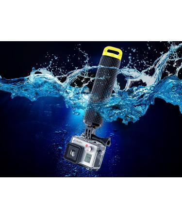 Waterproof Floating Hand Grip for GoPro Hero 11-1 Cameras - Yellow - Buy Online on GoSupps.com