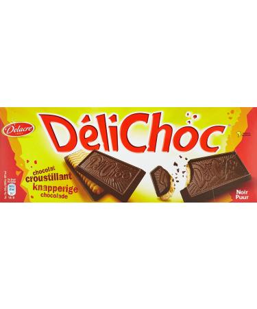 Delacre Cookies | Crunchy Chocolate Dark | Delacre Biscuits | Delacre Belgian Cookies | 5,2 Ounce Total