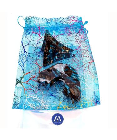 Handmade Turquoise Hair Accessories for Women - 2-Piece Collection in Stylish Designs - Buy Online on GoSupps.com