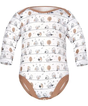 Sibinulo Baby Romper Sleepsuits | 100% Eco Cotton Mix | Animals Flowers Multicolour | 0-24 Months | Pink Meadow | Beige Bears | Infant Toddler Sizes - Buy Online on GoSupps.com