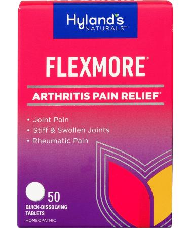 Hyland's FLEXmore Arthritis Pain Relief 50 Quick-Dissolving Tablets