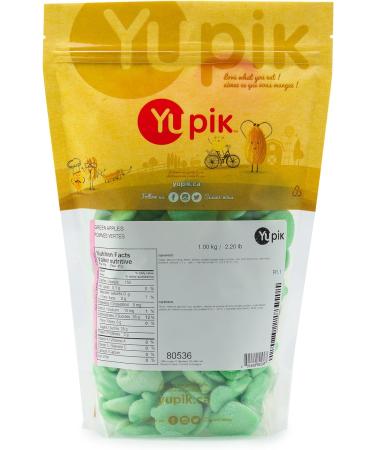 Yupik Gummy Green Apples 1 kg 6 Count Gluten-Free Sugary Coating Fruity Flavor Chewy Gummies Fun Treat Sweet Candy Delicious Snack Ideal for Gifting & Holidays 6 kg - Buy Online on GoSupps.com